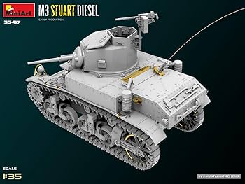 Amazon | ミニアート 1/35 M3スチュアート ディーゼル初期型